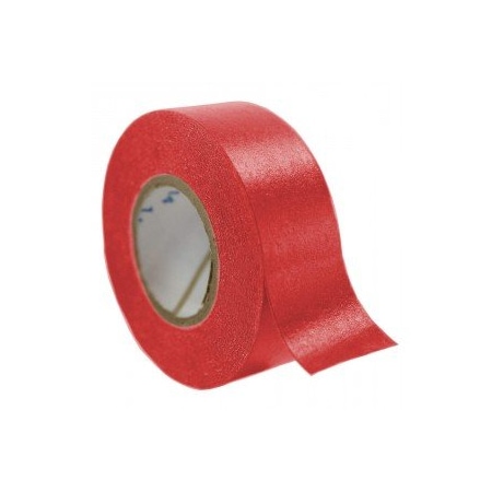 Precision Dynamics Time Tape, 1" Core, 3/4" Wide, Red, 6/cs, 6PK 512501-R